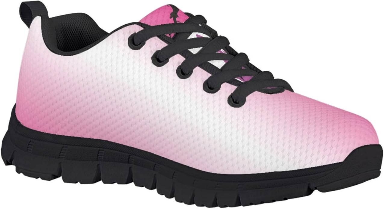 MARSVOVO First Shoes for Walking Boy Girl Athletic Lightweight Flexible Lace-up Breathable Running Shoes Casual Classic Comfortable Non Slip Play Sport Learning to Walk Toddler Girl Sneakers