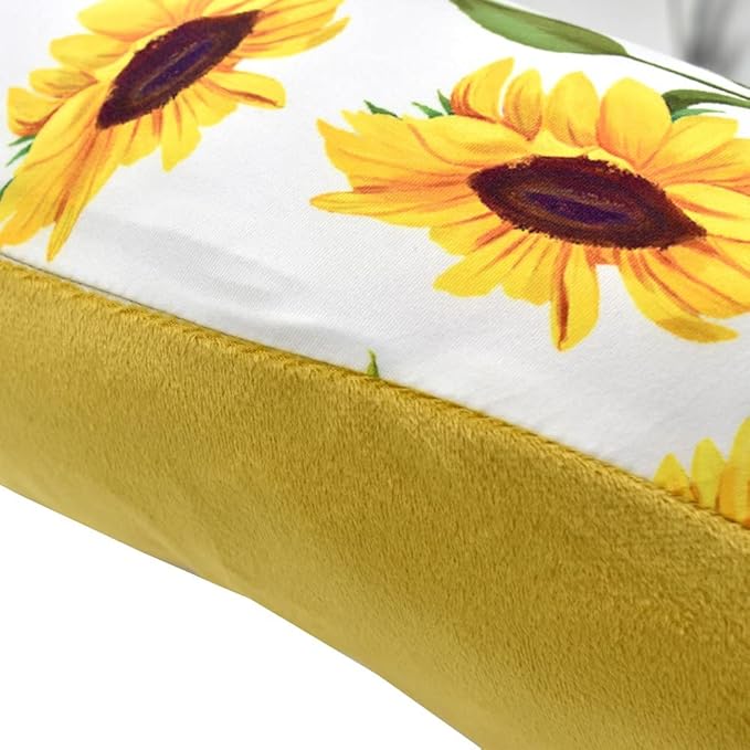 Boyoung Stretchy Nursing Pillow Covers Ultra Soft Slipcovers for Breastfeeding for Baby Girls Boys, Feeding Pillow Cover Fits Standard Infant Support Pillows Positioners Nursing Pillow Case