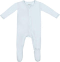 Bamboo Little Soft Baby Footie Pajamas, Baby Clothes, Newborn Sleepers, 95% Viscose and 5% Spandex, 0-24 Months