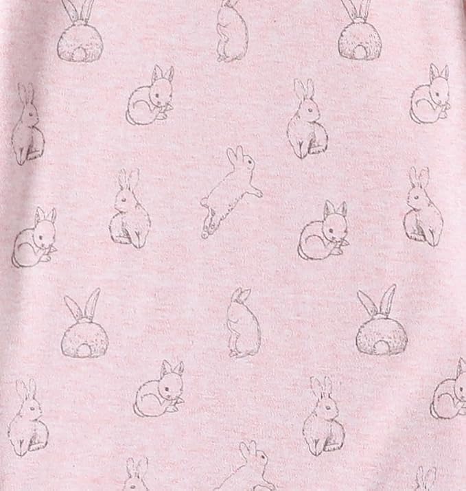 Owlivia Organic Cotton Baby Boy Girl Zip up Sleep 'N Play Pjs, Footless, Long Sleeve