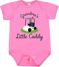 inktastic Grandma's Little Caddy Golf Baby Bodysuit