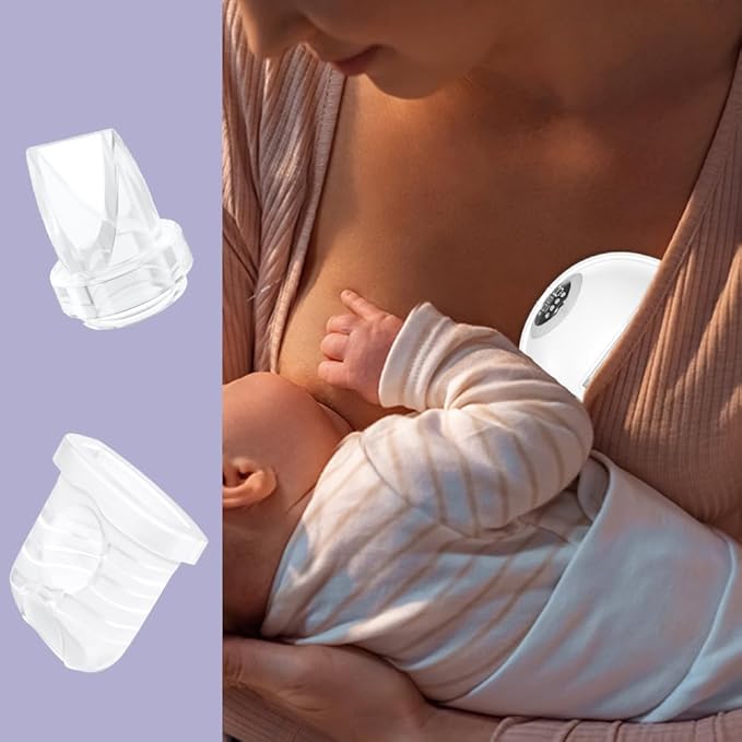 4pcs Silicone Diaphragms Compatible with Lansinoh NCVI Nuliie NICEGREEN Life S32 Breast Pump Replacement Pump Parts, S32 Breast Pump Accessories