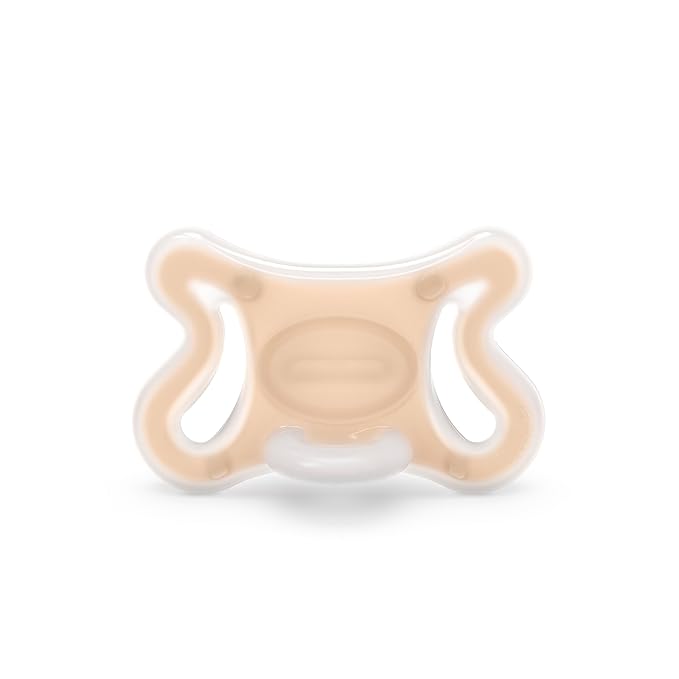 Suavinex Zero Zero Silicone Baby Pacifier w/SX Pro Physiological Pacifier Nipple (-2-2M), Fair