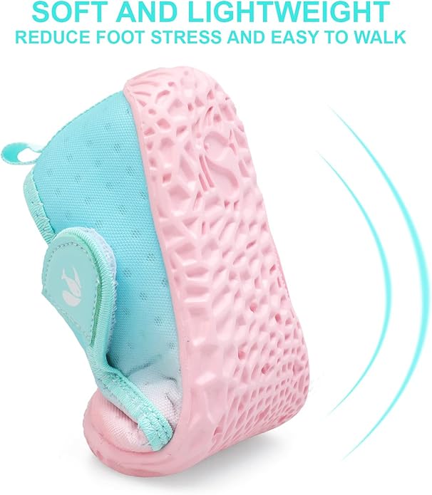 JOINFREE Baby Toddler Water Shoes Boys Girls Sandals Barefoot Kids Breathable Sneakers Shoes for Walking Running