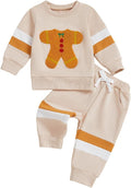 Fernvia Toddler Baby Girl Clothes 3 6 9 12 18 24 Months Fall Outfits Solid Long Sleeve Sweatshirt Tops + Pants Set