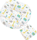 Little Grape Land Nursing Pillow, Multifunctional Breast Feeding Pillow with Arm Pillow, 3pk Baby Support Pillow with Adjustable Waist Strap and Removable Cover, Woodland Animals