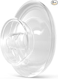Elvie Stride Breast Pump Breast Shield - 24mm - Nipple Flange for Pumping Breast Milk - Accessories & Breastfeeding Essentials for Electric Pumps - BPA Free, Dishwasher Safe - 2 Pack