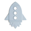 mushie Silicone Baby Teether Toy | Rocket (Cloud)