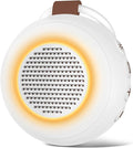 Sound Machine Noise Machine with 30 Soothing Sounds 12 Night Lights 4 Timers Memory Function 32 Level Volume Rechargeable Battery for Sleeping Working Relaxing for Baby Adults Kids White