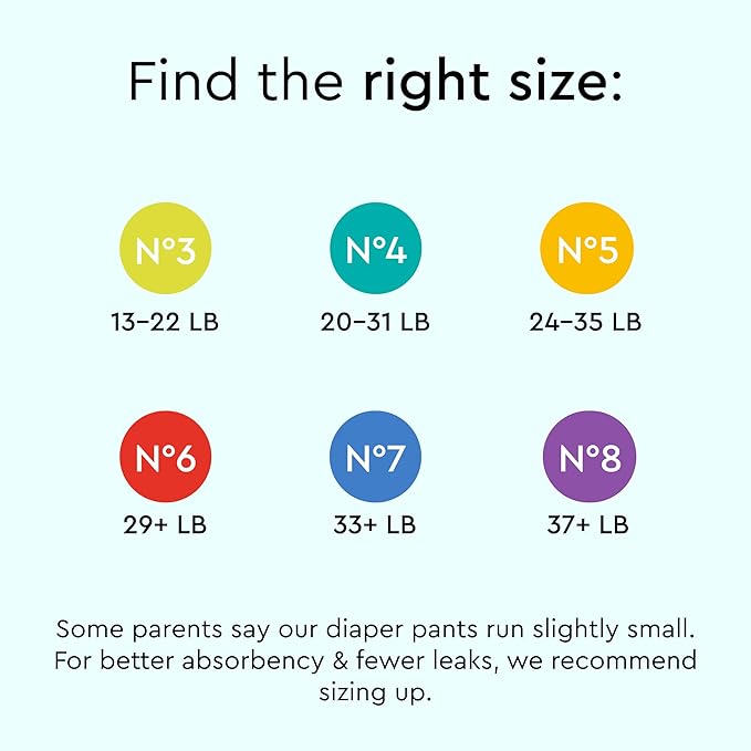 LILLYDOO Diaper Pants Toddlers - Size 4 (20-31 lbs), Monthly Supply (150 Count), Skin-Friendly, Ultrasoft, Chlorine-Free, Snug Fit & Absorbent Pull On Diapers