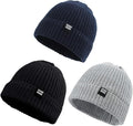 JANGANNSA Simple Knitted Baby Beanie Hip-Hop Boys Winter Hat Toddler Kids Bonnet for Girls 0-5Y