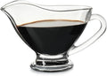 Fox Run Glass Gravy Boat, 9 oz, 270 ml Large Gravy Serving Dish With Handle