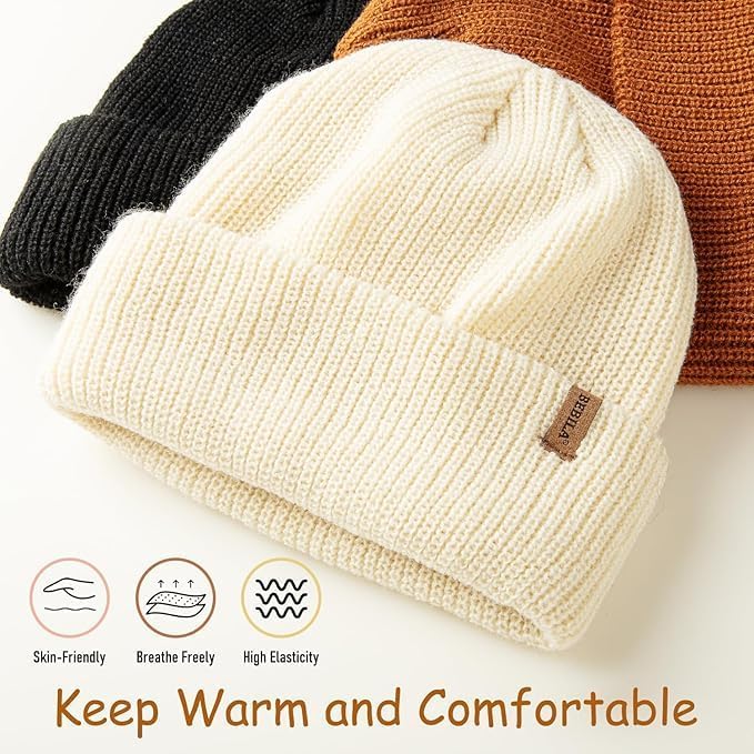 Bebila Baby Beanie Toddler Infant Winter Hats Knit Warm Caps for Boys Girls