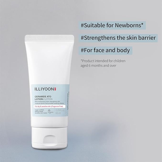 Illiyoon ATO Soothing Gel 5.91 Fl Oz with ATO Lotion 2.29 Fl Oz