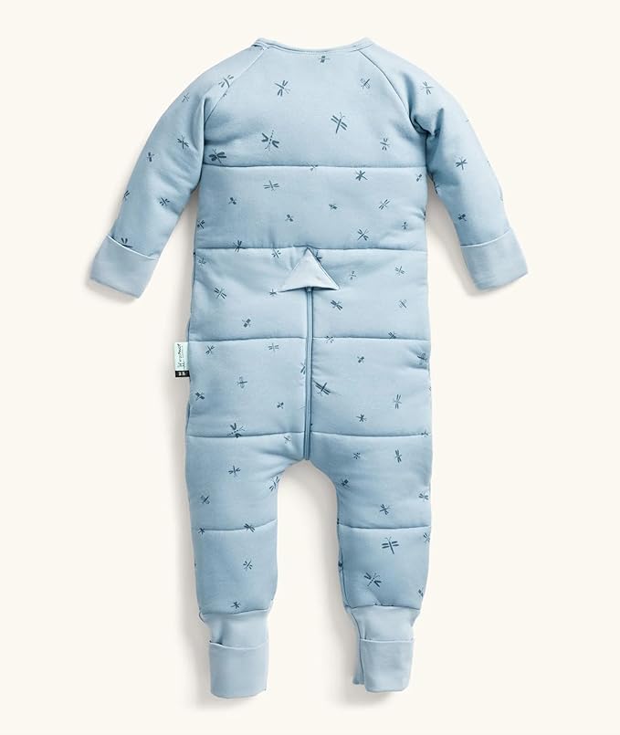 ergoPouch 2.5 TOG Sleeping Bag – Breathable, Cozy Sleepwear for Boys and Girls (12-24 Months, Dragonflies)