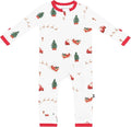 KYTE BABY Unisex Rayon Made From Bamboo Zippered Rompers 0-24 Months