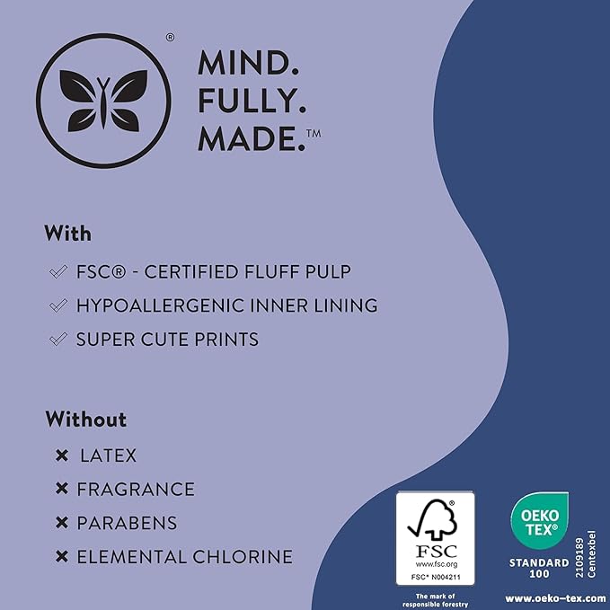 The Honest Company Clean Conscious Overnight Diapers for Sensitive Skin, Hypoallergenic Fragrance-Free Baby Diapers, Cozy Cloud and Star Signs Design, Club Box, Size 4 (22–37 lbs), 48 Count