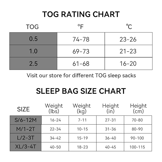 BubblePanda Rayon Made from Bamboo Toddler Sleep Sack with Feet 24-36 Months 0.5 Tog Ultra Soft Toddler Sleeping Sack 2t-3t Baby Sleep Bag Walker Wearable Blanket with Legs 2-Way Zipper Lightweight