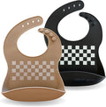 Denver James Silicone Feeding Bibs | Dishwasher Safe. Waterproof. Adjustable.