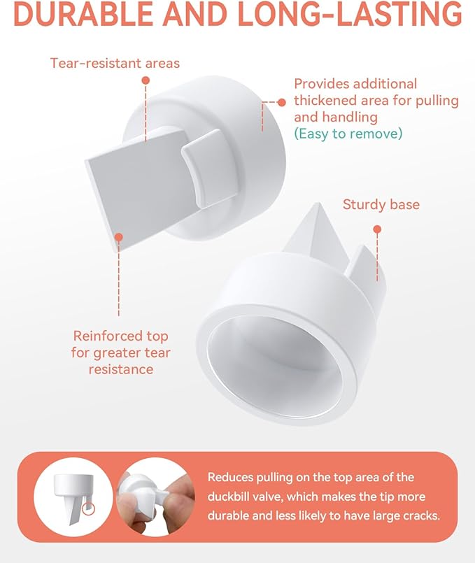 Breast Pump Replacement Parts Compatible with Spectra S1/S2/9 Plus, Not Original Accessories, Full Set Include 21mm Flanges, Valves, Tubings and Bottles，Backflow Protectors and Duckbills