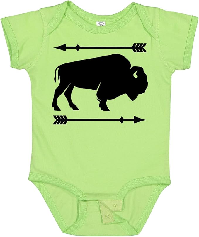 inktastic Buffalo Cute Animal Western Baby Bodysuit