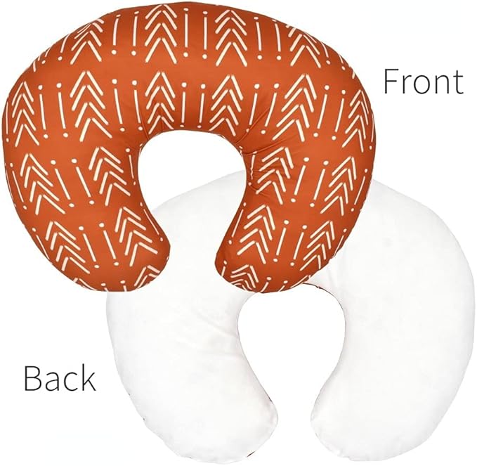 Boyoung Stretchy Nursing Pillow Covers Ultra Soft Slipcovers for Breastfeeding for Baby Girls Boys, Feeding Pillow Cover Fits Standard Infant Support Pillows Positioners Nursing Pillow Case