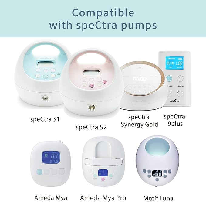 26mm Flange Compatible with Spectra S1 S2 9 Plus Synergy Gold Breastpump Replacement to Spectra Pump Parts and Flange; Not Original; Replaces Shield