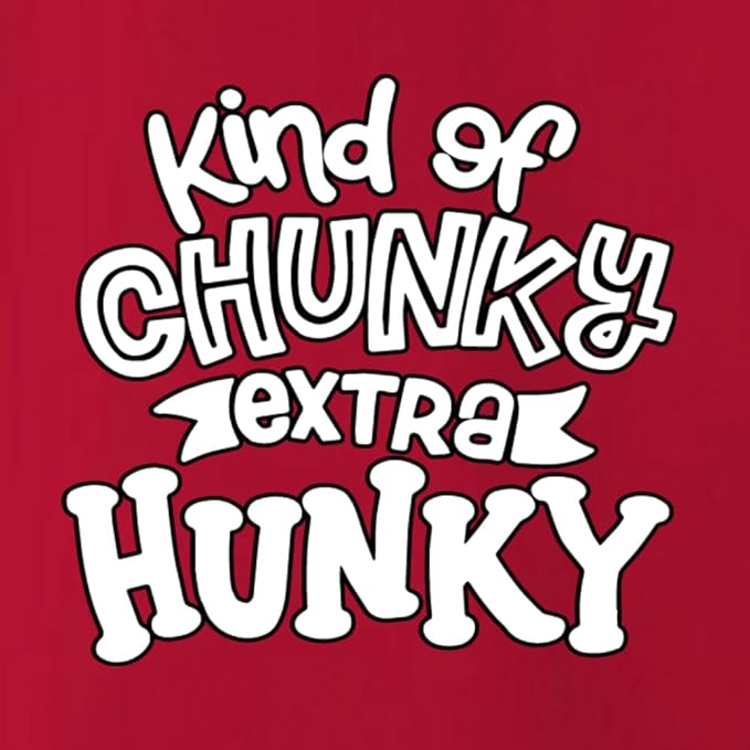 Wild Bobby Kind of Chunky Extra Hunky Humor Infant Premium Jersey Baby Bib