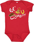 inktastic Lil' Cowboy Baby Bodysuit