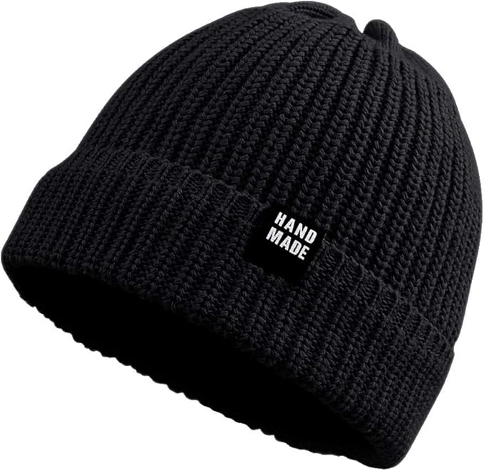JANGANNSA Simple Knitted Baby Beanie Hip-Hop Boys Winter Hat Toddler Kids Bonnet for Girls 0-5Y