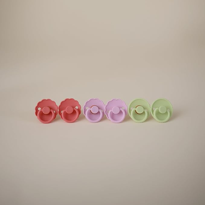 FRIGG Daisy Silicone 2-Pack Poppy/Lupine - Size 1