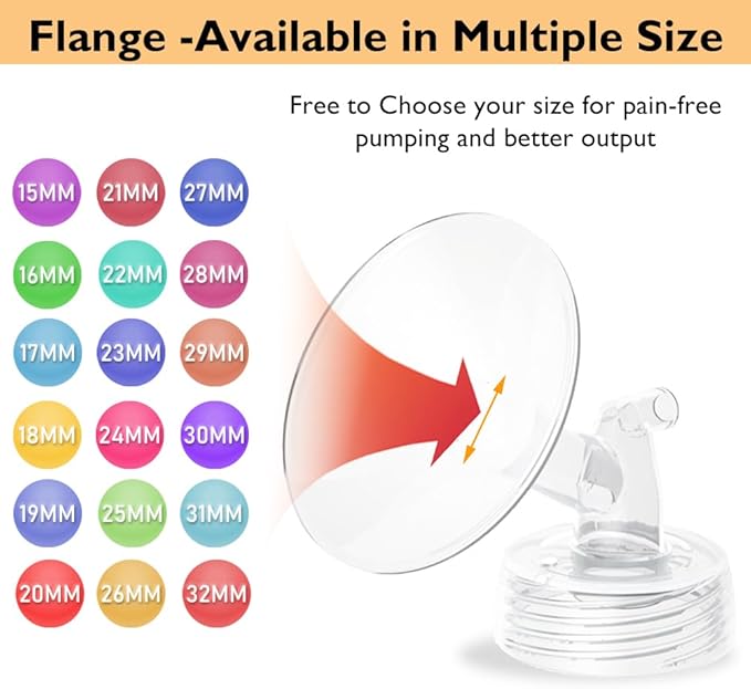 28mm Flange and Duckbill Valve Compatible with Spectra S1 Spectra S2 Spectra9 Plus Synergy Gold Breast Pump, Spectra Pump Parts S2 Parts S2 Accessories Replacement