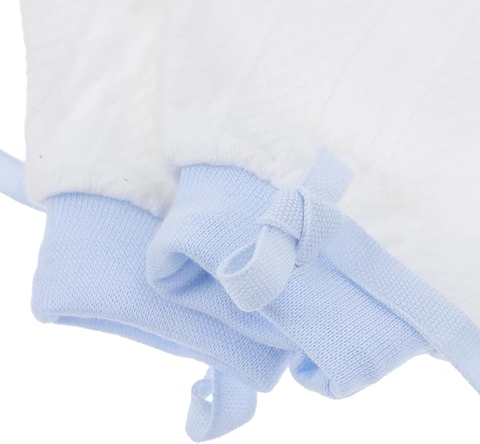 BESPORTBLE 1pair Teething Relief Mittens for Newborns Cut Resistant Gloves Finger Biting Stop Boy Girl Finger Protector Comfortable for Boys Skin-friendly
