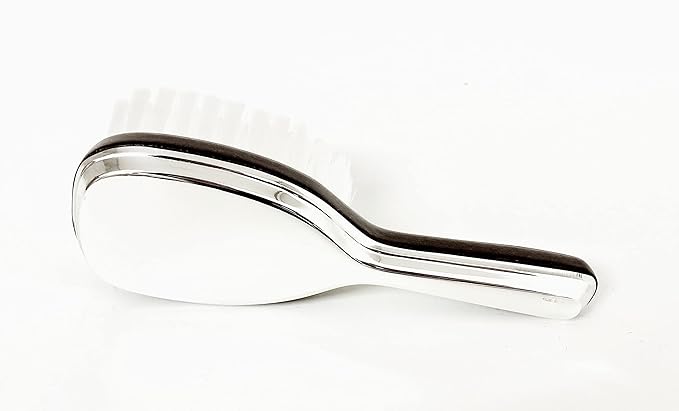 Cunill Personalized Sterling Silver Baby Brush, Solid 925 Sterling Silver Handle, Cunill Two Piece Gift Box, Custom Engraving