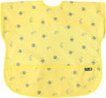 Short Sleeve Waterproof Bib for Toddlers – Feeding Apron for Mealtime, Daycare, Self-Feeding & Messy Play, Baby Bib