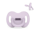 Color Essence SX PRO Silicone Baby Pacifier 1Pk, Made with 100% Soft Silicone, Baby Essentials Perfect for Breastfeeding Babies, Designed in Spain, 6-18 Mths, Lavender