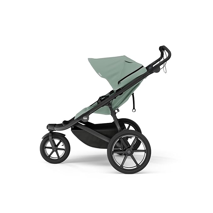 Thule Urban Glide 3 Single Child All-Terrain Stroller, Lightweight, Air-Filled Tires & Suspension, Integrated Hand Brake