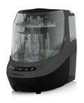 Baby Brezza Bottle Washer Pro - Baby Bottle Washer, Sterilizer + Dryer - All in One Machine Cleans Bottles, Pump Parts, & Sippy Cups - Replaces Hand Washing, Bottle Brushes and Drying Racks, Charcoal