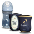 Irish Beer Themed Coozies for Baby Bottles - Funny Gift for New Parents & Baby Showers - (2 Premium Designed Neoprene Coozies + BPA/Lead/Phthalate Free Bottle Included)