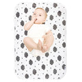 Baby Diaper Changing Pad, 21 5/8" x 31.5" Waterproof Changing Pad Liners - Reusable Soft and Absorbent Portable Changing Mat(Cloud1PCS)