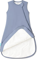 PurComfy Supersoft Sleep Sack 1.0 TOG, Premium Bamboo Viscose Baby Sleeping Bag 2-Way Zipper Sleep Sack Baby Wearable Blanket
