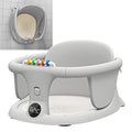 Baby Bath Seat for Babies Sitting Up Infant Bath Tub Portable Sit Up Seats Bathing Chair Newborn and Toddler Essentials 0-12 Months Bathtub Sink Bather Sitting Shower Support with Temperature Alert