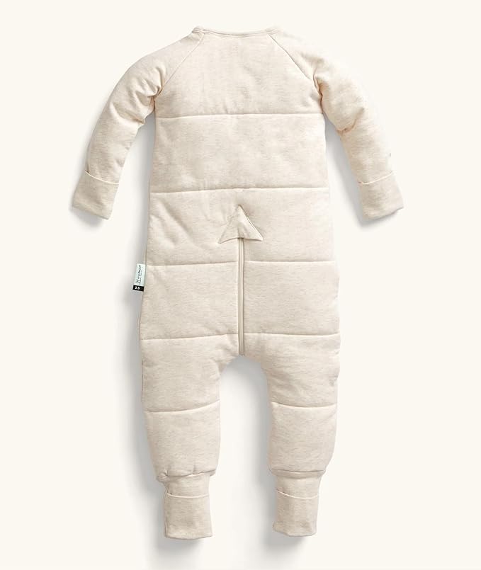 ergoPouch 2.5 TOG Sleeping Bag – Breathable, Cozy Sleepwear for Boys and Girls (4-5 Years, Oatmeal Marle)