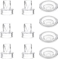 6pcs Duckbill Valves and 4pcs Silicone Diaphragm Compatible with Momcozy S12 Pro/S9 Pro Wearable Breast Pump Accessories,Mom Cozy Breast Pump Replacement Accessories