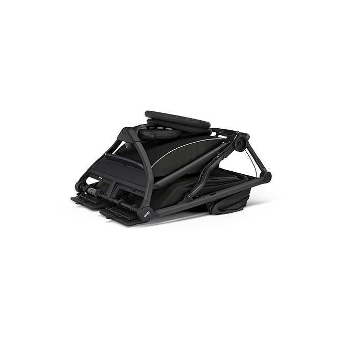 Thule Urban Glide 3 Double Child All-Terrain Stroller, Lightweight, Air-Filled Tires & Suspension, Integrated Hand Brake