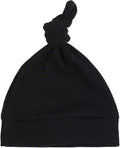 JANGANNSA Newborn Baby Hat Infant Baby Boys Beanie Top Knot Stretchy Hats for Girls 100% Organic Cotton