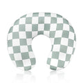DILIMI Nursing Pillow Cover, Stretchy Removable Case for Breastfeeding Pillows, Ultra Soft Comfortable Slipcover for Baby Girl and Boy, Checkerboard Grid