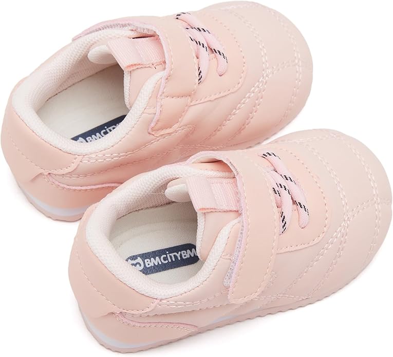 BMCiTYBM Baby Shoes Infant Boy Girl First Walker Shoes Toddler Walking Shoes Lightweight Non-Slip Sneakers for 6 9 12 18 24 Months