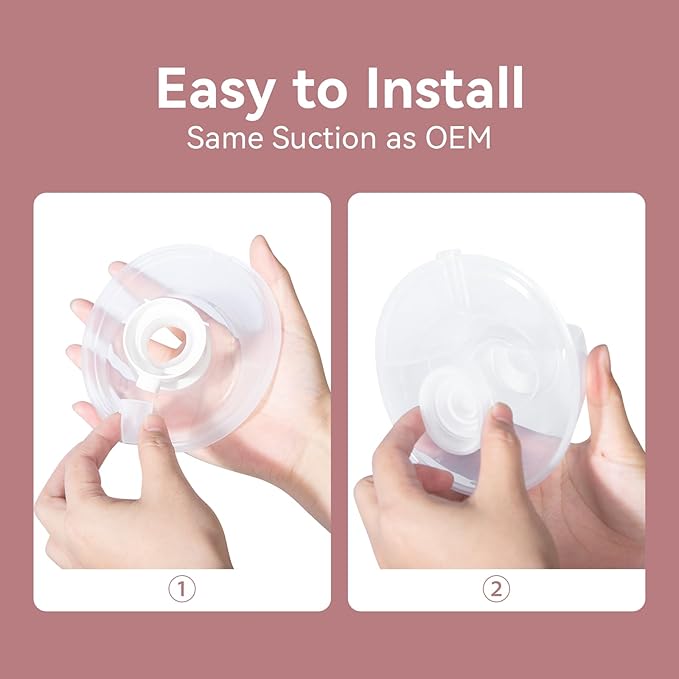 12 Pack Replacement Parts for Momcozy M5 Breast Pump, Replace to Mom Cozy M5 Duckbill Valve Diaphgram, Breastfeeding Essential Accessories