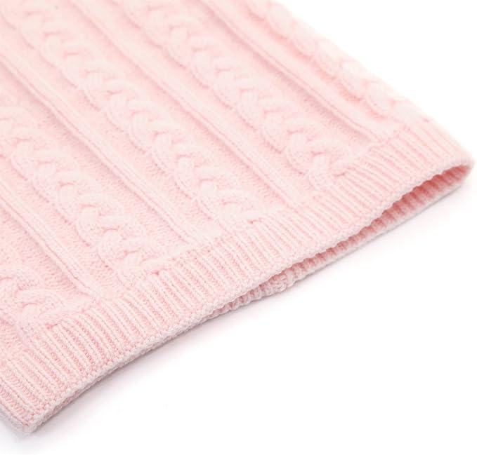 Duoyeree Toddler Winter Hat with Earflap Scarf Hood Thick Warm Kids Skull Cap for Baby Girls Boys